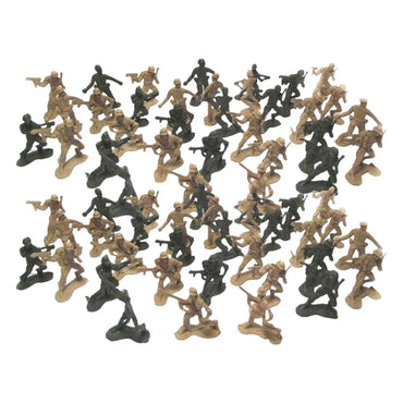 100Pcs Soldiers Model Decorative Toy Collection Gifts for Themed Party Sand