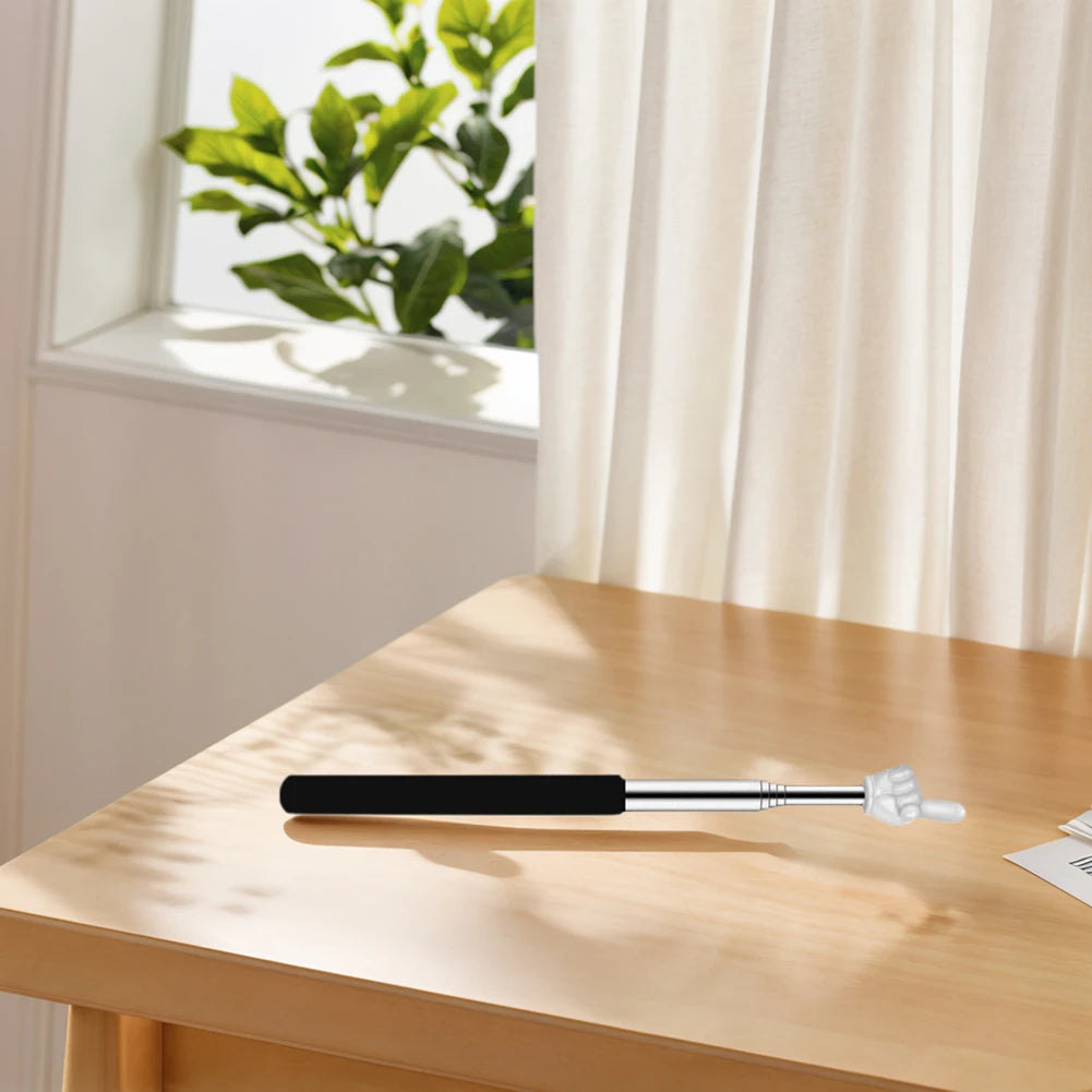 10Pcs Telescopic Teachers Pointer Stainless Steel Extendable Hand Pointer Cute Retractable Classroom Pointers Classroom Supplies