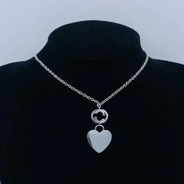 Classic Necklace Double G Letter Retro Necklace Women's Brass 2025 New Neck Jewelry