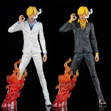 One Piece Vinsmoke Sanji Boy New Personality Cartoon Anime Character Peripheral Collection Figure Ornaments Children's Gifts