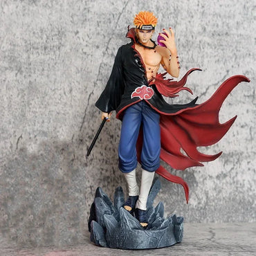 Anime Akatsuki Pain Standing Ver. PVC Action Figure Statue Collectible Model Kids Toys Doll Gifts 23cm