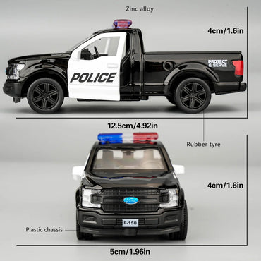 RMZCITY 1/36 Scale Ford Pickup Truck F150 Casting Car Model, Zinc Alloy Toy Car For Kids, Pull Back Vehicles Toy Car For Toddlers Kids Boys Girls Gift