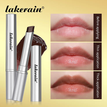 Lakerain Black Honey Lip Balm Lipstick Long Lasting Moisturizing Natural Color Creamy Texture Nourishing Lip Care Gloss Cosmetic
