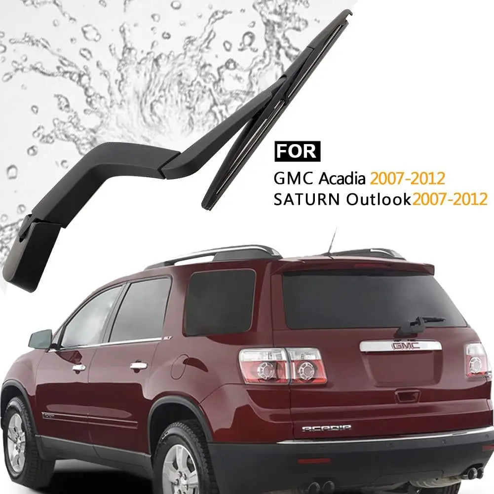 For Genuine 15276248 Window Wiper Arm Set-Replacement For GMC Acadia,Saturn Outlook 2007-2012, Rear Windshield Wiper Arm Blade A