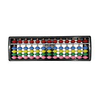 Portable Chinese13 Digits Column 5 Beads Colored Abacus Arithmetic Soroban Calculating Counting Math Learning Tool For Children