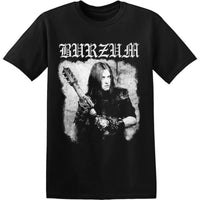 2025 Burzum band imported European and American retro metal band pure cotton men's and women's printed short-sleeved T-shirts