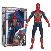 Marvel Avengers Superhero Figures Iron Man Action Figure Toys Spiderman Captain America Hulk Thor Holiday Gifts for Kids Boys