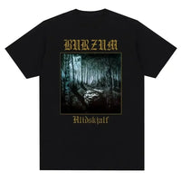 2025 Burzum band imported European and American retro metal band pure cotton men's and women's printed short-sleeved T-shirts