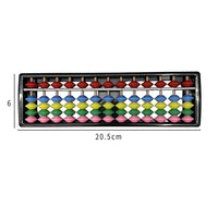 1PC Math Learning Tool For Children Portable Chinese 13 Digits Column Abacus Arithmetic Soroban Calculating Counting