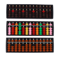 1PC Math Learning Tool For Children Portable Chinese 13 Digits Column Abacus Arithmetic Soroban Calculating Counting