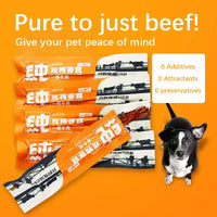 Dog Snacks Chicken Breast Jerky 500g Pure Beef Jerky 25g Nutritious  Delicious Adult Dog Puppy Training Rewards Pet Snacks Foods