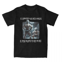 Men's Gym T Shirts Todo  Hip Hop Top Tees Women Summer Street Tshirt Harajuku T-shirt