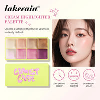 8Colors Highlight/Brow/Blush Palett Enhance Facial Three-dimensional Makeup Shimmer Waterproof Makeup Tool Cosmetic