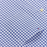 Men's Plaid Striped Oxford Long Sleeve Button-down Shirts with Pocket, Spring Fall 60% Cotton Versatile Casual Menswear Clothing