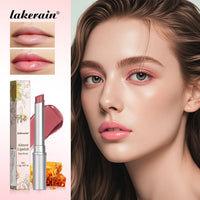 Lakerain Pink Honey Lip Balm Lipstick Natural Color Creamy Texture Long Lasting Moisturizing  Nourishing Lip Care Gloss Cosmetic