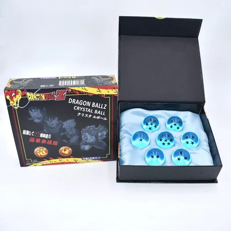 Dragon Ball 7pcs/set 1:1 Crystal ball 3.5cm Action Figure Toys Summon Shenron Wishing Balls Collection Model Gift