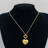 Classic Necklace Double G Letter Retro Necklace Women's Brass 2025 New Neck Jewelry