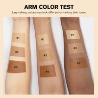 Leg Makeup Lotion Even Skin Tone Body Foundation 100ml Tan Waterproof Long Lasting Body Tanning Cream Medium Bronze Leg Makeup