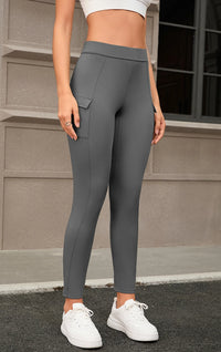 Women's High-Waisted Multi-Color Leggings, Slim-Fit Stretchy Yoga Pants for Running and Exercise