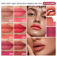 Waterproof matte lipstick contour lipstick long-lasting non-sticky lip care cosmetic product