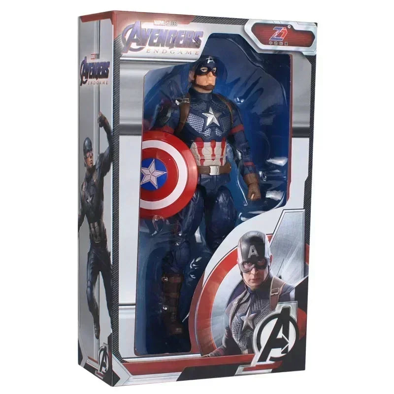 Marvel Avengers Superhero Figures Iron Man Action Figure Toys Spiderman Captain America Hulk Thor Holiday Gifts for Kids Boys