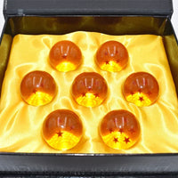 Dragon Ball 7pcs/set 1:1 Crystal ball 3.5cm Action Figure Toys Summon Shenron Wishing Balls Collection Model Gift