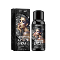 EELHOE Highlighter Powder Spray Body Liquid Highlight High Gloss Glitter For Face Body Makeup Shimmer Sparkle Powder Cosmetics