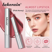 Lakerain Pink Honey Lip Balm Lipstick Natural Color Creamy Texture Long Lasting Moisturizing  Nourishing Lip Care Gloss Cosmetic