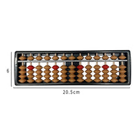 1PC Math Learning Tool For Children Portable Chinese 13 Digits Column Abacus Arithmetic Soroban Calculating Counting