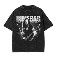 Mens T Shirt Muay Thai Boran Washed T Shirts Novelty Summer Tees Street Style Pattern Cotton Clothes Plus Size