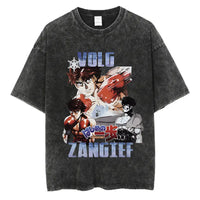 Oversized Washed T-Shirt Forsakens Cotton T-Shirts Meme Trendy Cool Tshirt for Men Beach Y2K Retro Casual Tees