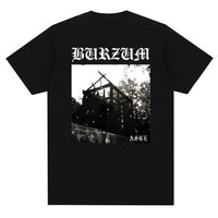 2025 Burzum band imported European and American retro metal band pure cotton men's and women's printed short-sleeved T-shirts