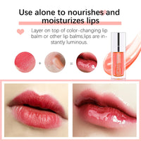 Crystal Jelly Lip Glow Oil 6ml Moisturizing Plumping Lip Gloss Makeup Sexy Plump Lip Glow Oil Tinted Lips Plumper Care Cosmetics