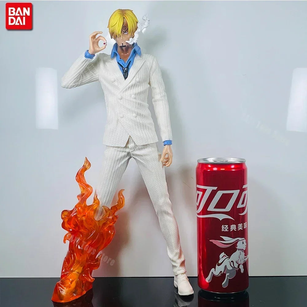 One Piece Vinsmoke Sanji Boy New Personality Cartoon Anime Character Peripheral Collection Figure Ornaments Children's Gifts