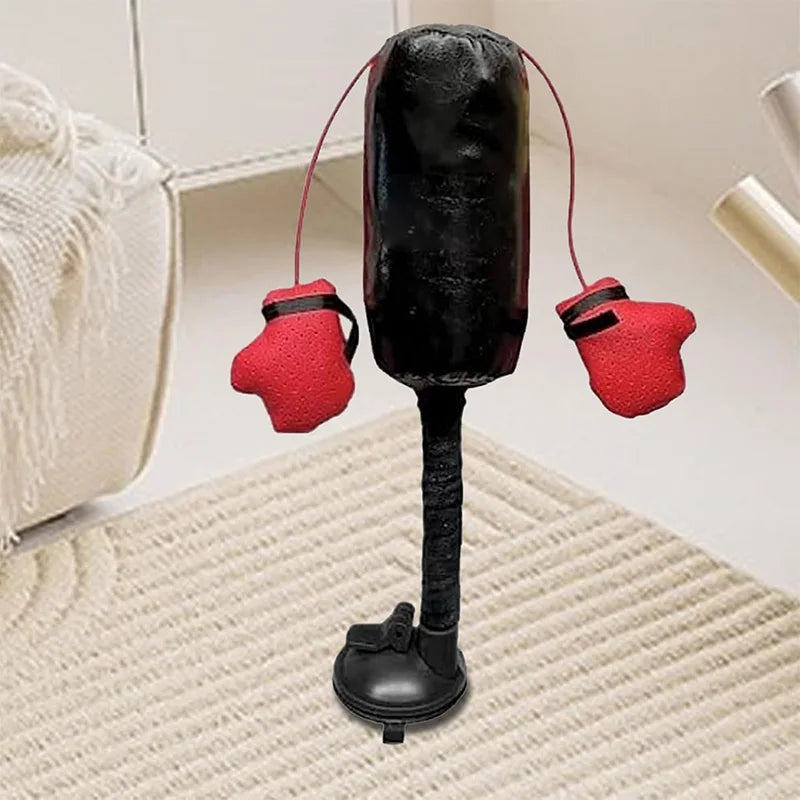 Cat Boxing Toy Interactive Game Teaser Boxing Toys Cats Punching Bag Creativity Home Portable Pet Dog Training Tools Mini  Gym