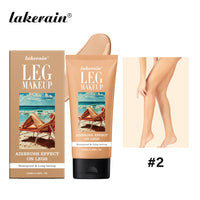 Leg Makeup Lotion Even Skin Tone Body Foundation 100ml Tan Waterproof Long Lasting Body Tanning Cream Medium Bronze Leg Makeup