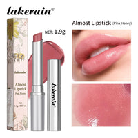 Lakerain Pink Honey Lip Balm Lipstick Natural Color Creamy Texture Long Lasting Moisturizing  Nourishing Lip Care Gloss Cosmetic