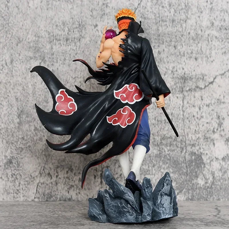 Anime Akatsuki Pain Standing Ver. PVC Action Figure Statue Collectible Model Kids Toys Doll Gifts 23cm
