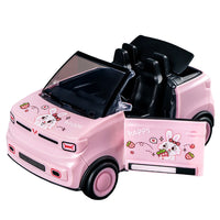 Mini Child's Toy Automobile with Openable Doors Kids Model Car Double-Sided Inertance Convertible for Boys Girls Age 3+
