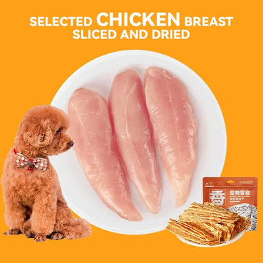 Dog Snacks Chicken Breast Jerky 500g Pure Beef Jerky 25g Nutritious  Delicious Adult Dog Puppy Training Rewards Pet Snacks Foods