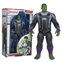 Marvel Avengers Superhero Figures Iron Man Action Figure Toys Spiderman Captain America Hulk Thor Holiday Gifts for Kids Boys