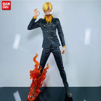 One Piece Vinsmoke Sanji Boy New Personality Cartoon Anime Character Peripheral Collection Figure Ornaments Children's Gifts