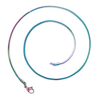 45/50/60/70cm Snake Chain Necklace Stainless Steel Necklaces For Women Men Accessories Vintage Jewelry Collares Hombre