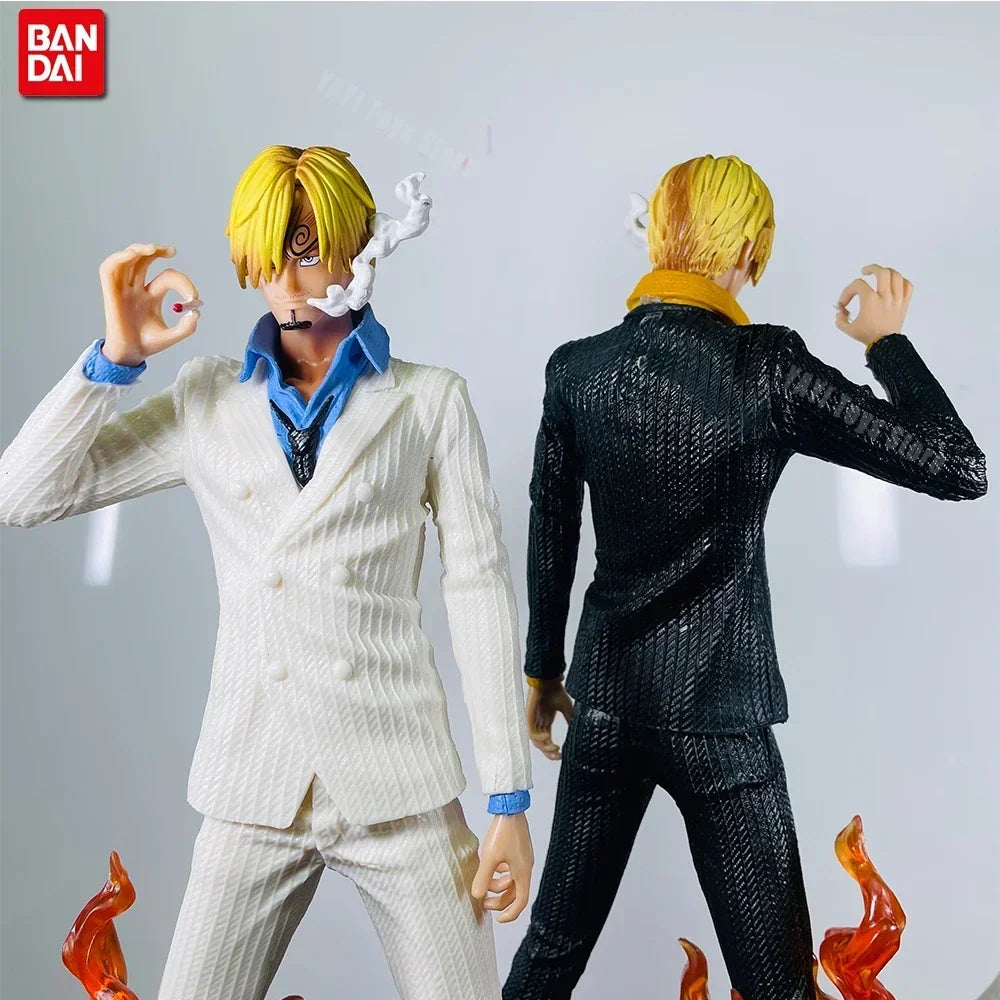 One Piece Vinsmoke Sanji Boy New Personality Cartoon Anime Character Peripheral Collection Figure Ornaments Children's Gifts