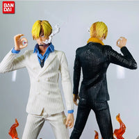 One Piece Vinsmoke Sanji Boy New Personality Cartoon Anime Character Peripheral Collection Figure Ornaments Children's Gifts