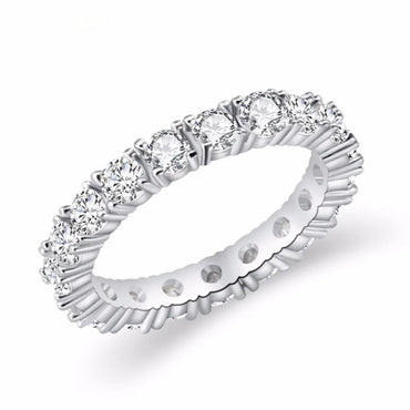 Pink Diamond Women's Wedding Ring, High-end Colored Zircon Ring, Creative Hand Jewelry